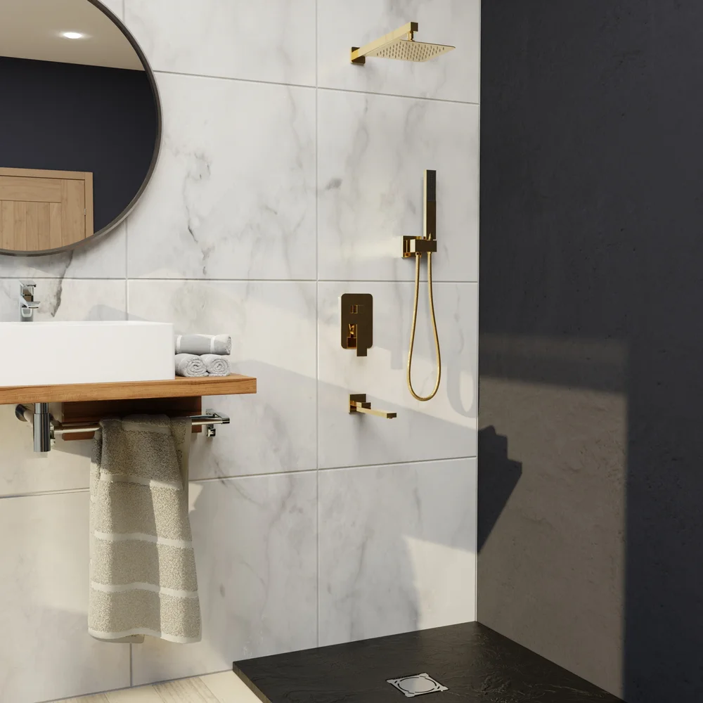 Душевой комплект RGW Shower Panels SP-56 золото 51140856-06 - 1