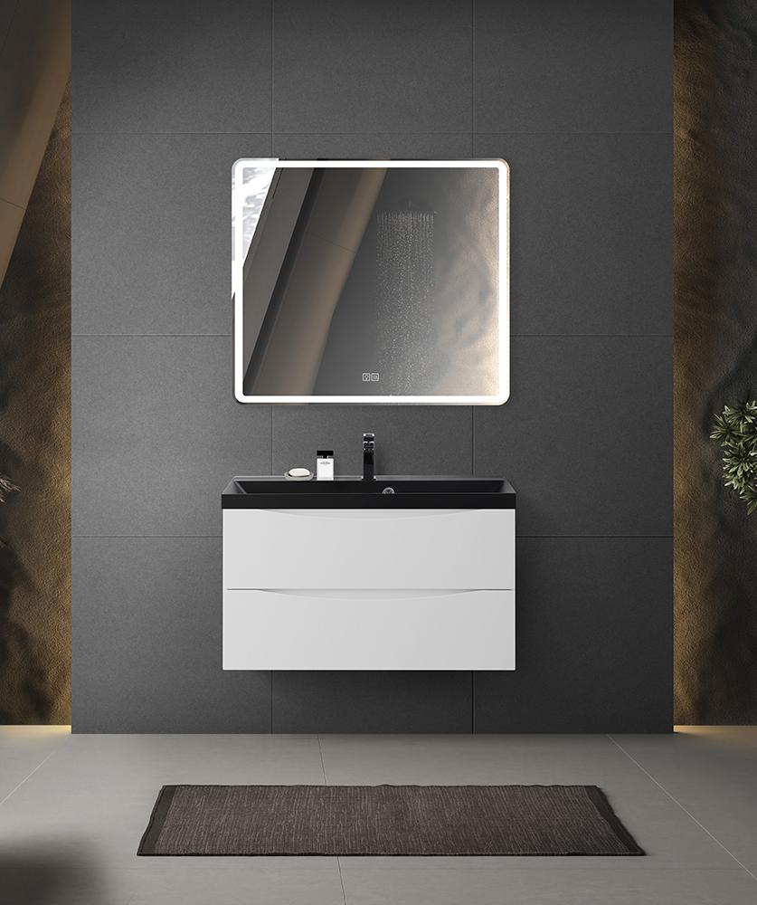 Тумба с раковиной BelBagno Marino 90 белый - 22