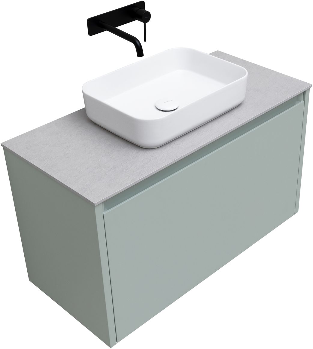 Тумба под раковину Allen Brau Fantasy 100 светло - зеленый матовый 1.11004.PWM - 2