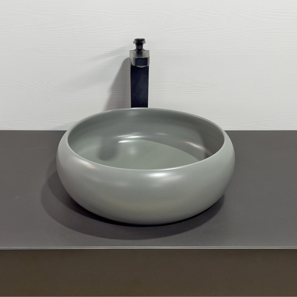 COMFORTY. Раковина COMFORTY 113MH светло серая матовая 00-00012226 - 2