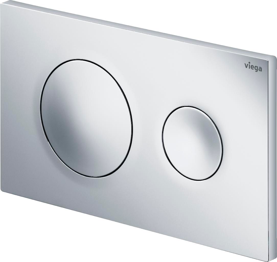 773779 Prevista Панель смыва для унитазов Visign for style 20, пластик, цвет хром, модель 8610.1 - 0