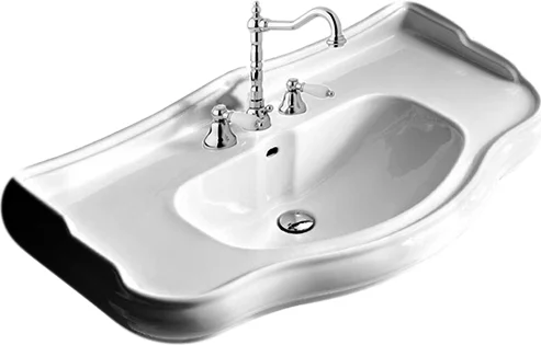 Раковина подвесная Kerasan Retro 100 белый  105001*3 - 0