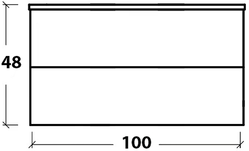 Тумба под раковину Armadi Art NeoArt 100 белый 831-100-WH - 8
