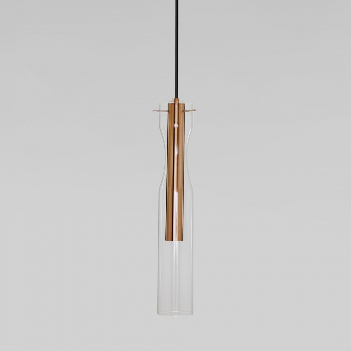 Подвесной светильник Eurosvet Swan 50253/1 LED латунь - 0