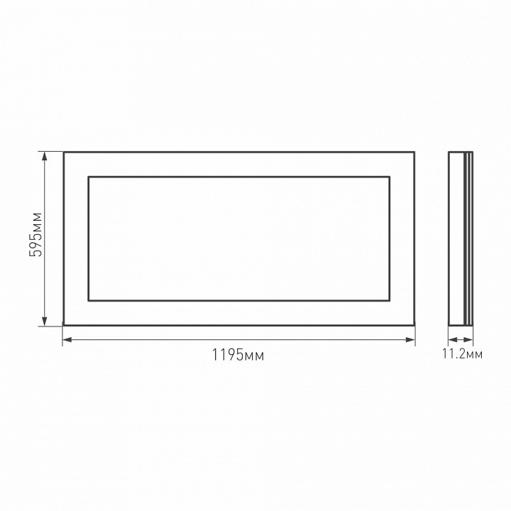 Светильник для потолка Армстронг Arlight IM PANEL 023157(1) - 3