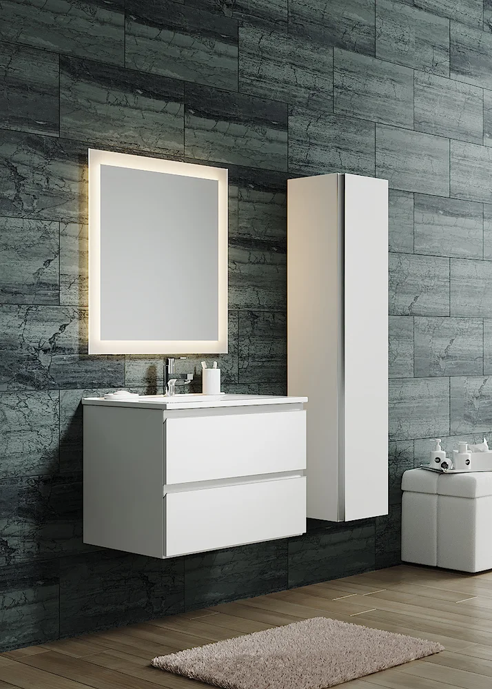 Тумба под раковину Sanvit Авеню-2 70 белый глянец kavenu2070w - 1