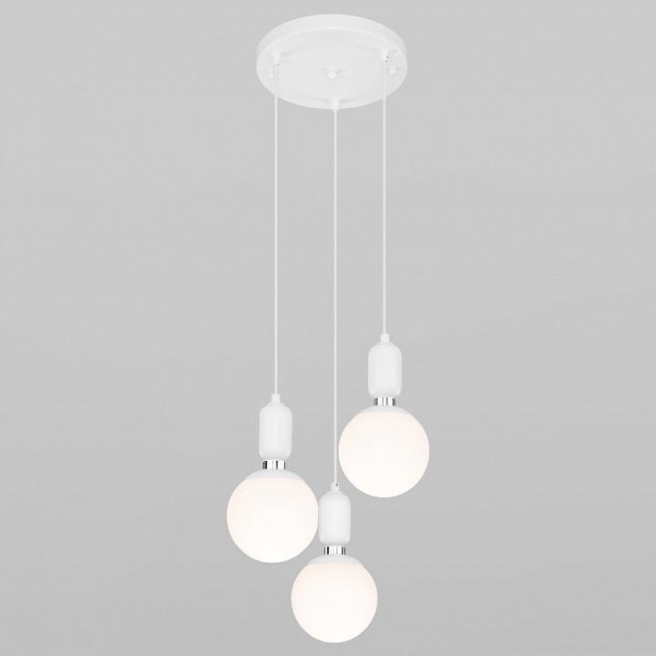 Подвесной светильник Eurosvet Bubble 50151/3 белый - 0