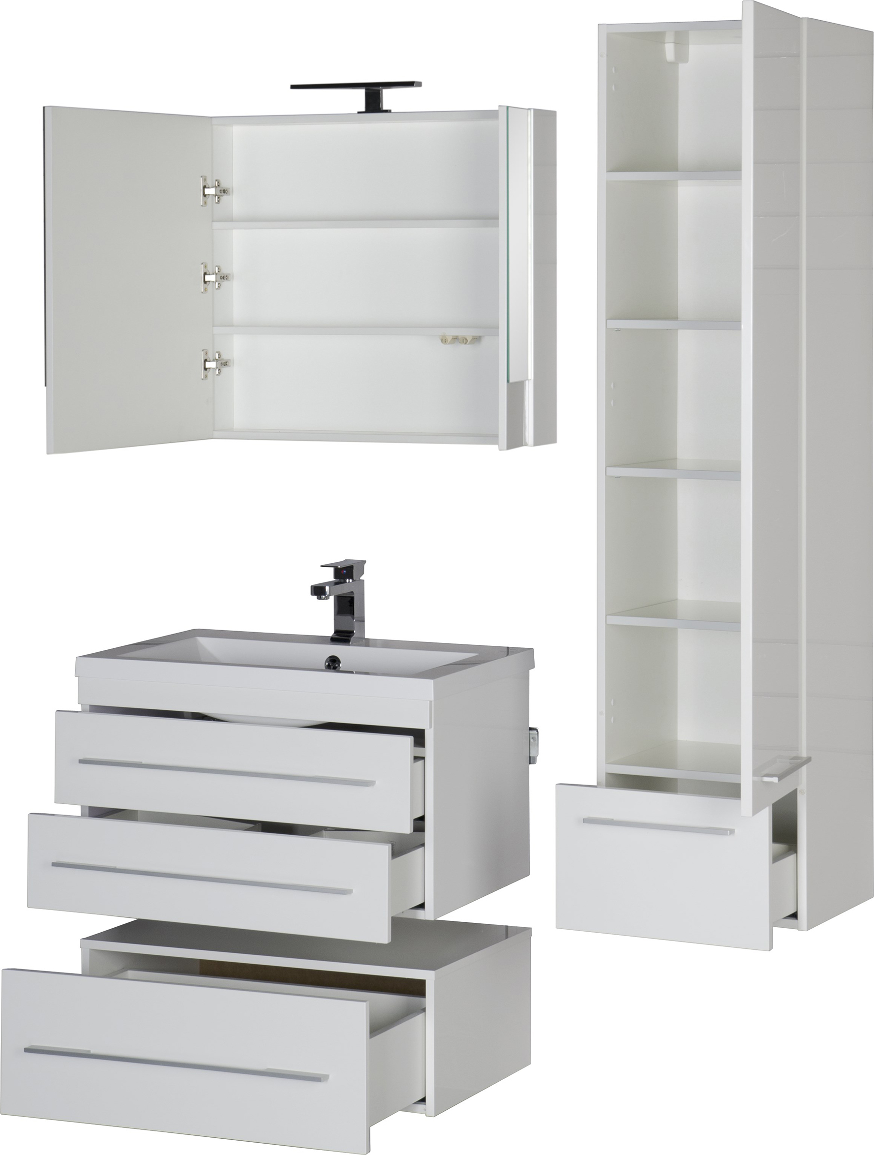 Тумба с раковиной Aquanet Нота 75 белая 171487 - 21