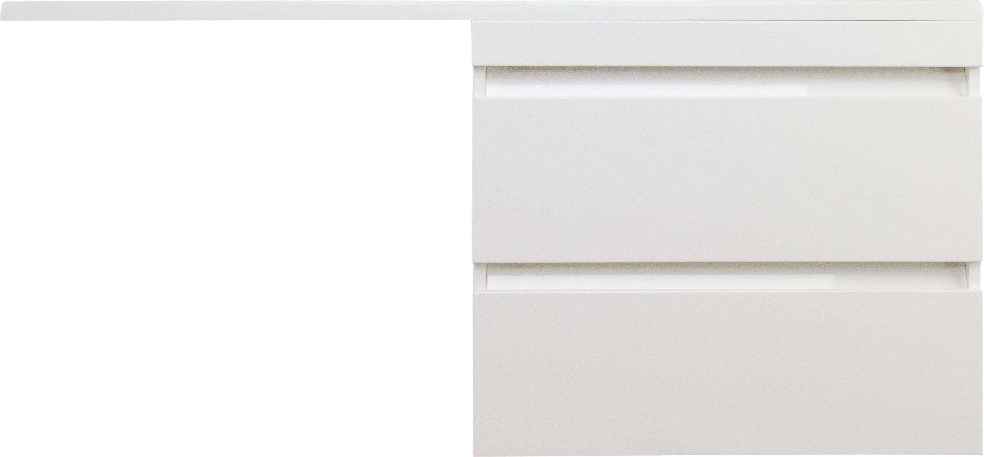 Тумба для комплекта Style Line Даллас 130 Люкс Plus подвесная СС-00000600 - 2