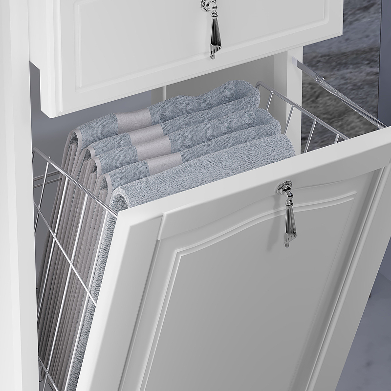 Шкаф-пенал Opadiris Риспекто 40 правый белый 00-00005839 - 2