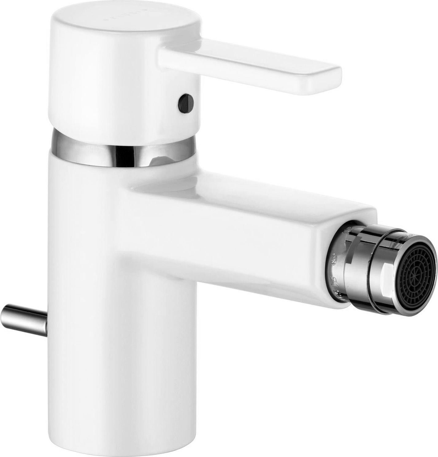 Смеситель для биде Kludi  белый, хром  385309175 - 0