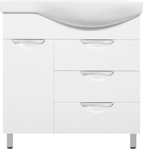 Тумба под раковину Style Line Жасмин 80 см  ЛС-00000526 - 0