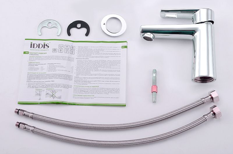 Смеситель для умывальника, Runo, IDDIS, RUNSB00i01 - 6