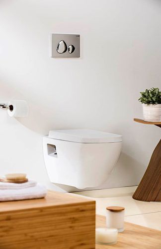 Кнопка смыва Creavit Spa, хром глянцевый GP7004.00 - 1