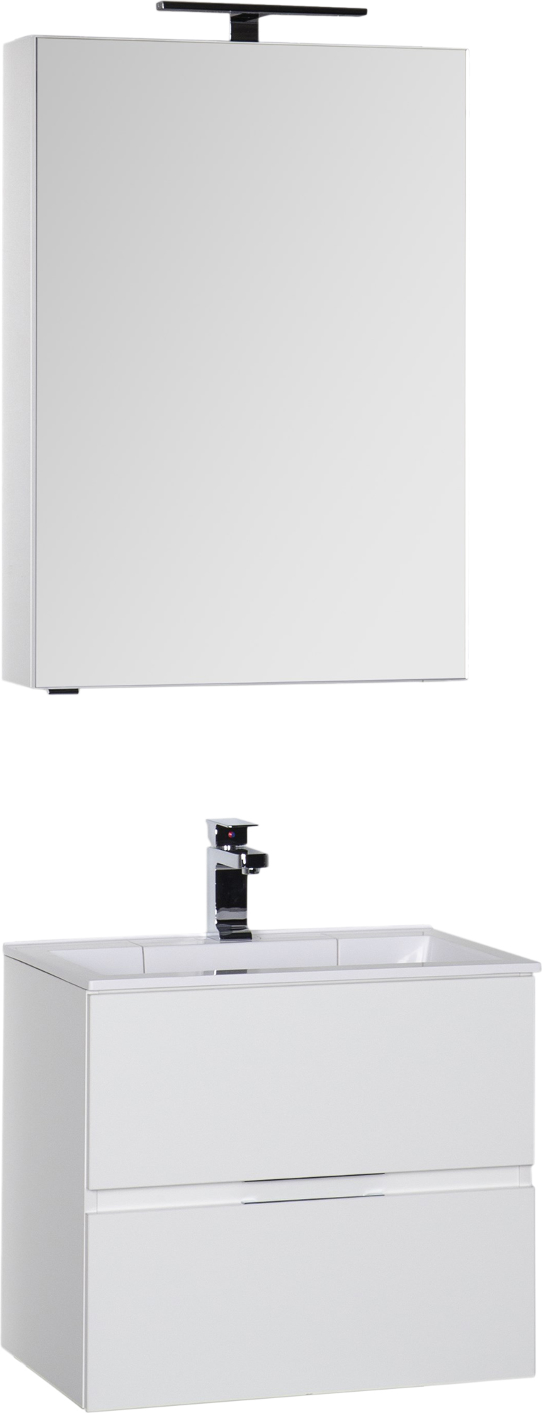 Тумба для комплекта Aquanet Алвита 60 белая 184301 - 1