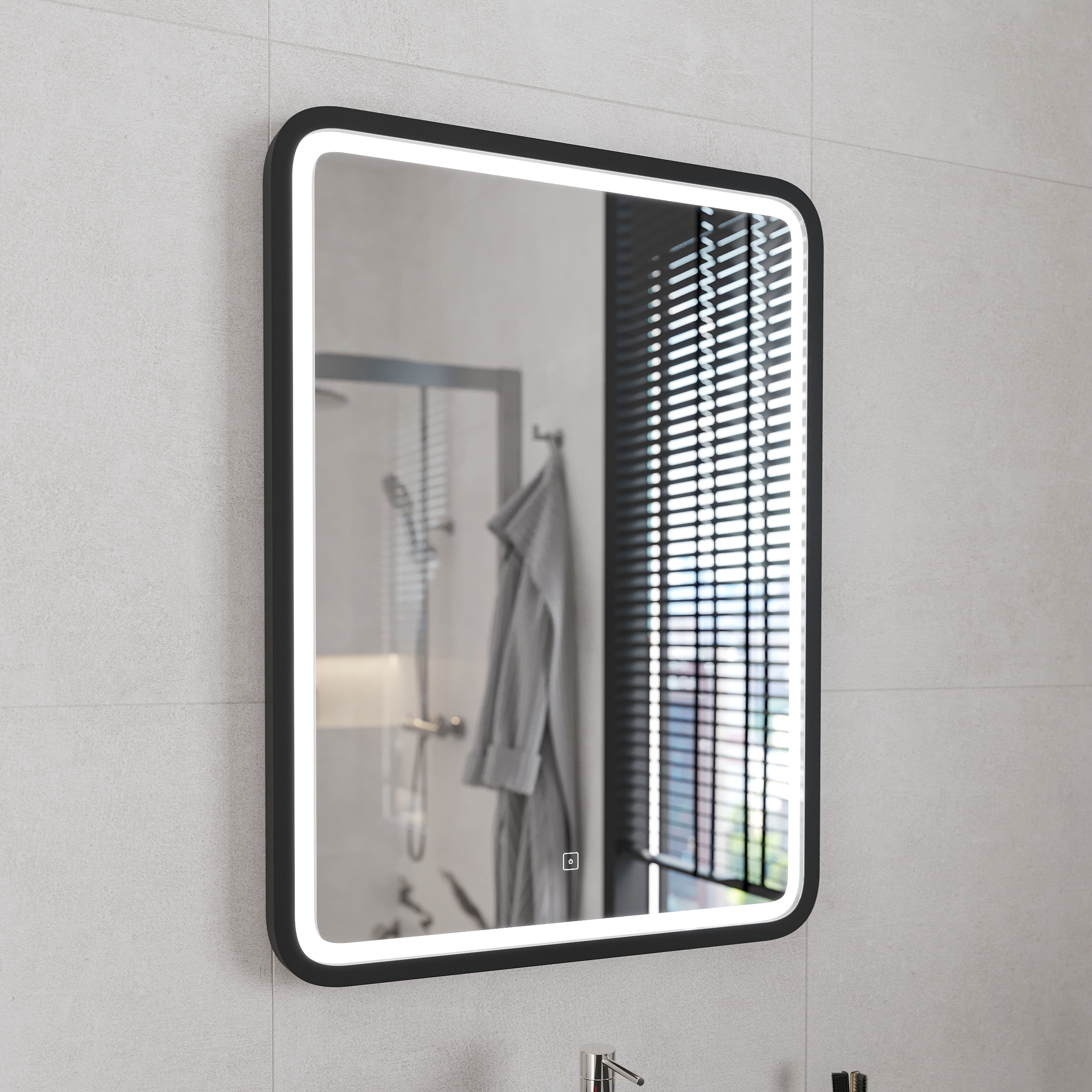 Зеркало DIWO Оренбург 60 с подсветкой ЗЛП1726 - 0