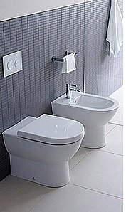 Унитаз приставной Duravit Darling new с крышкой, белый (21390900001) - 1