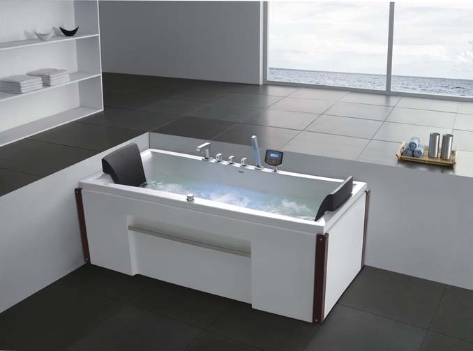 Гидромассажная ванна Gemy  175x80 см  G9076 K - 1