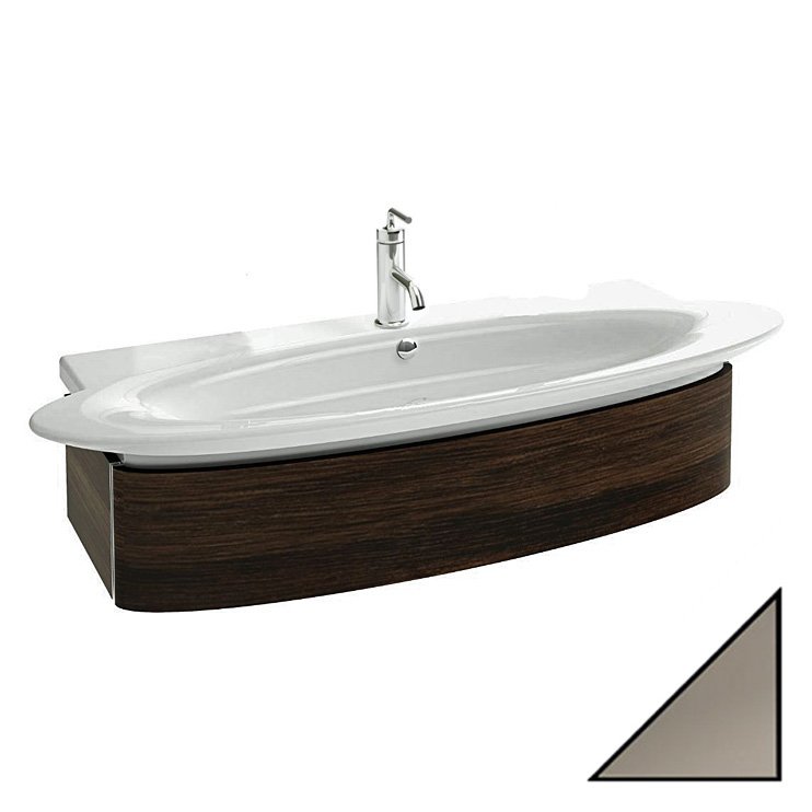 Тумба для комплекта Jacob Delafon Presquile 130 серый титан, 1 ящик  EB1101-N21 - 0