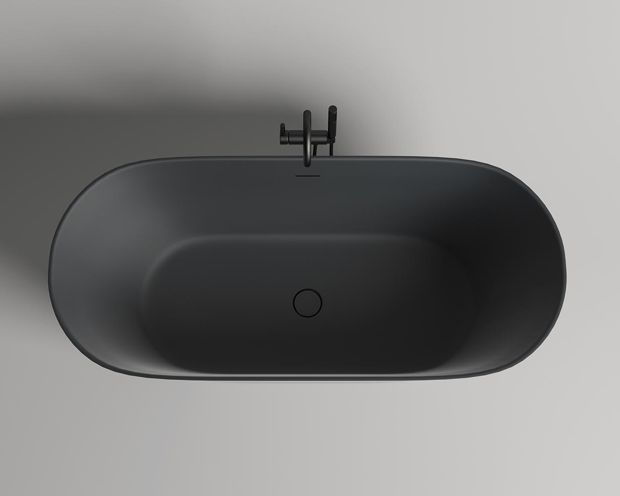 Ванна из искусственного камня Salini Mona 180x80 102911G S-Sense, глянцевый - 8