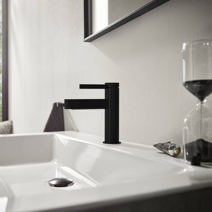 Смеситель для раковины Hansgrohe Finoris черный матовый 76020670 - 1