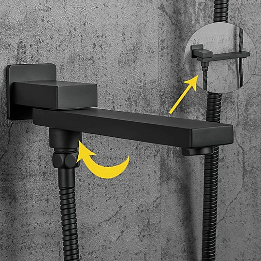 Душевой комплект Gappo G7117-6 - 4