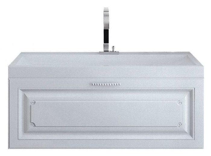 Тумба с раковиной Aqwella 5 stars Империя 100 белый глянец - 0