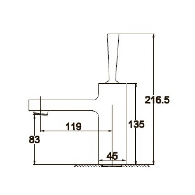 Смеситель для раковины KAISER Vista  65011 - 1