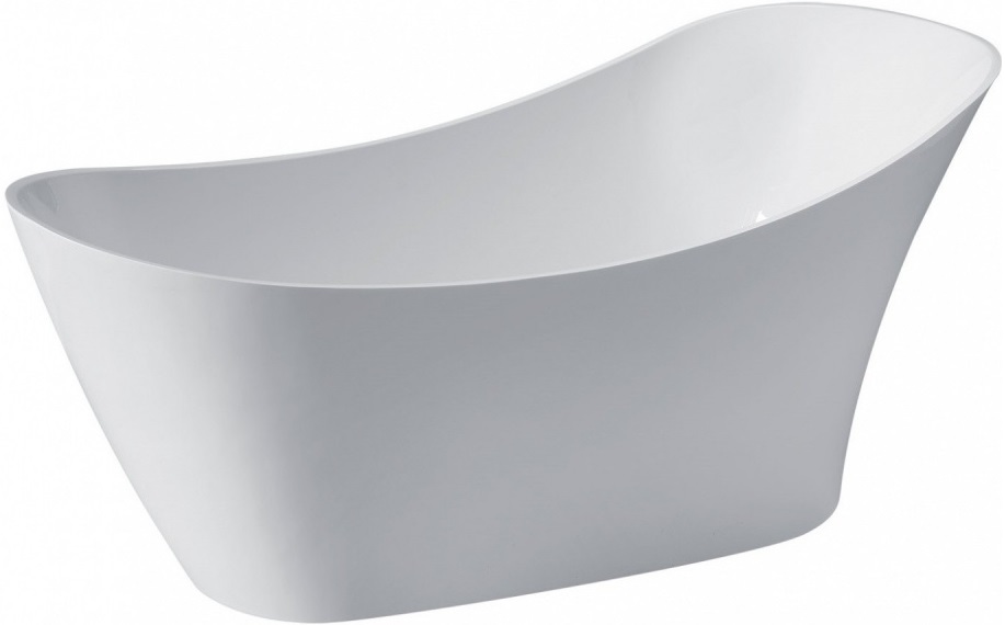 Акриловая ванна Kerasan Waldorf 743201 167x82 отдельностоящая - 0