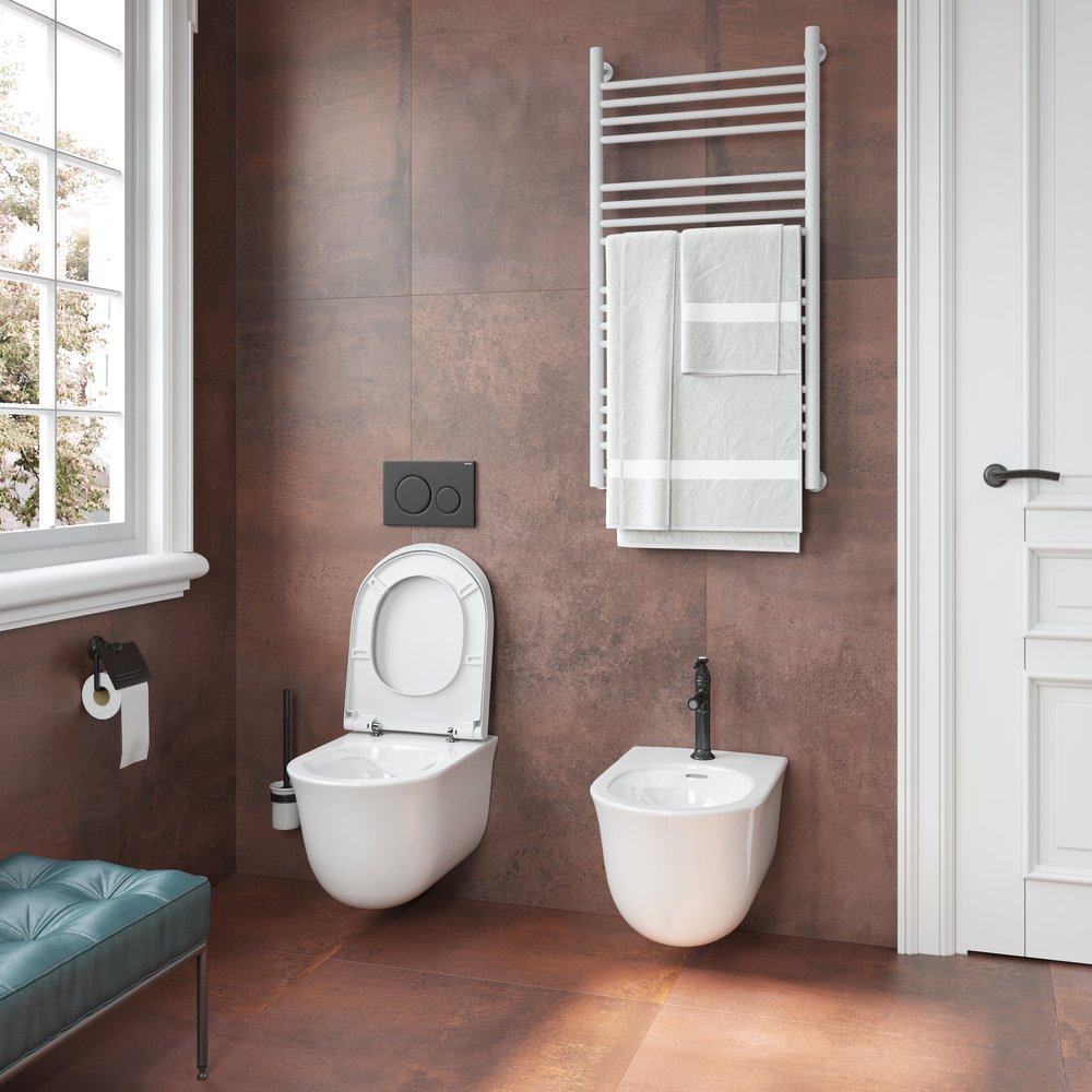 Кнопка смыва Geberit Sigma 20 черная, матовый лак 115.882.16.1 - 2