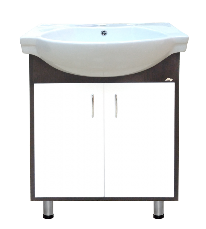 Панда - 70 Тумба прямая венге/белый Э-Пан01070-18 - 0