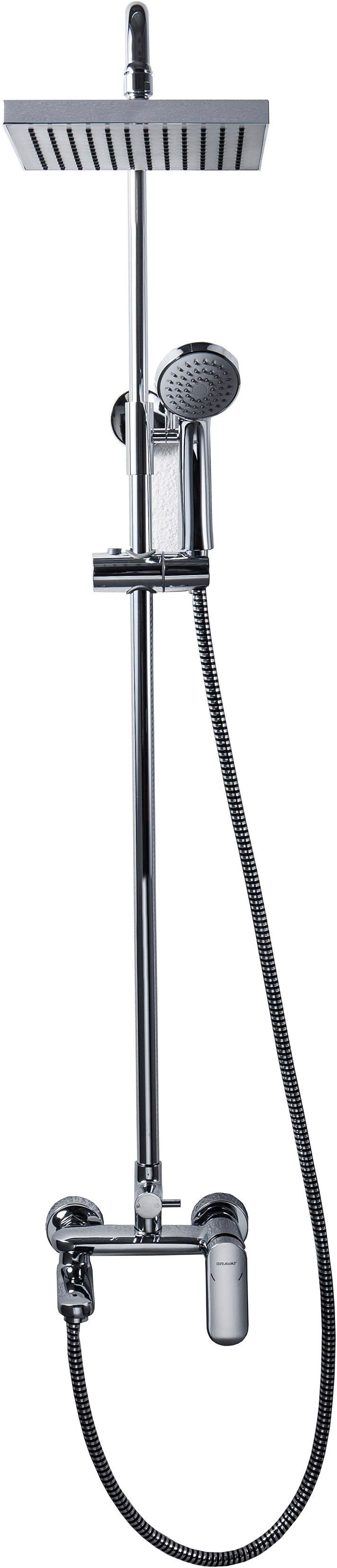 Душевая стойка Bravat Opal F6125183CP-A-RUS - 0