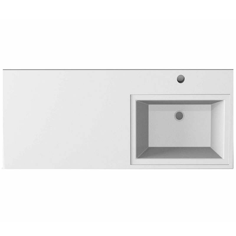 Раковина Stella Polar Мадлен 100 R на стиральную машину белый SP-00000466 - 1