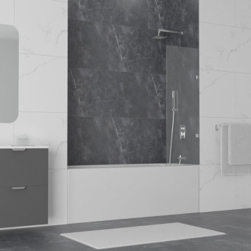 Шторка на ванну RGW Screens 30х150 хром стекло прозрачное 3511056230-11 - 0