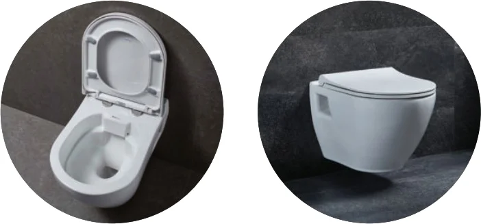 Унитаз подвесной beWash Vettern с сиденьем микролифт белый 82323201 - 3