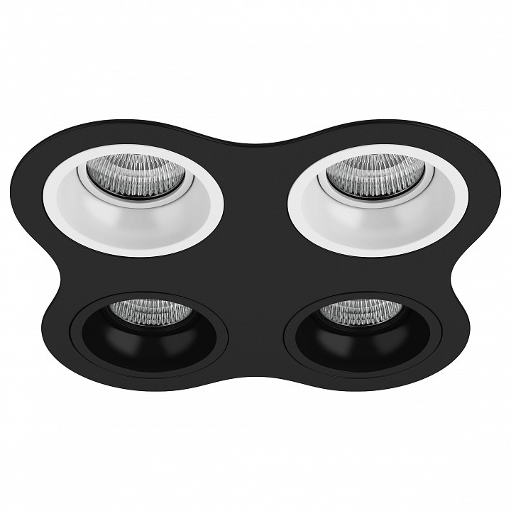 Встраиваемый светильник Lightstar Domino (214647+214606+214606+214607+214607) D64706060707 - 0