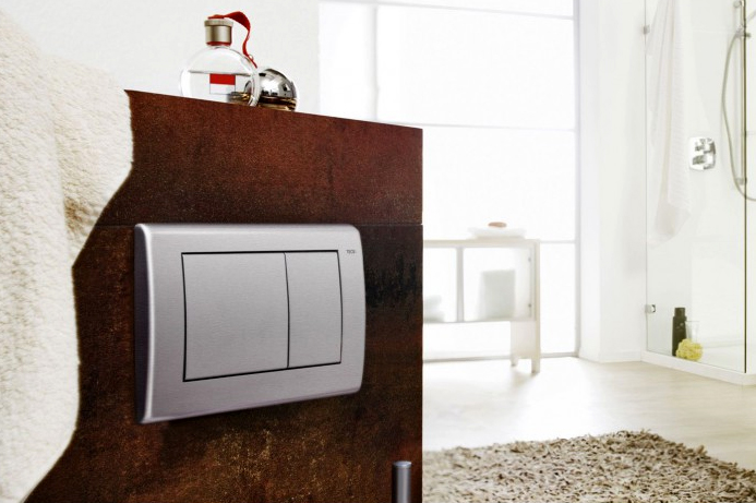 Кнопка смыва TECE Planus 9240320 сатин, нержавеющая сталь - 3