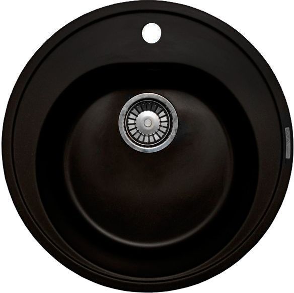 Мойка кухонная Lava R2 черная R2.BAS - 0