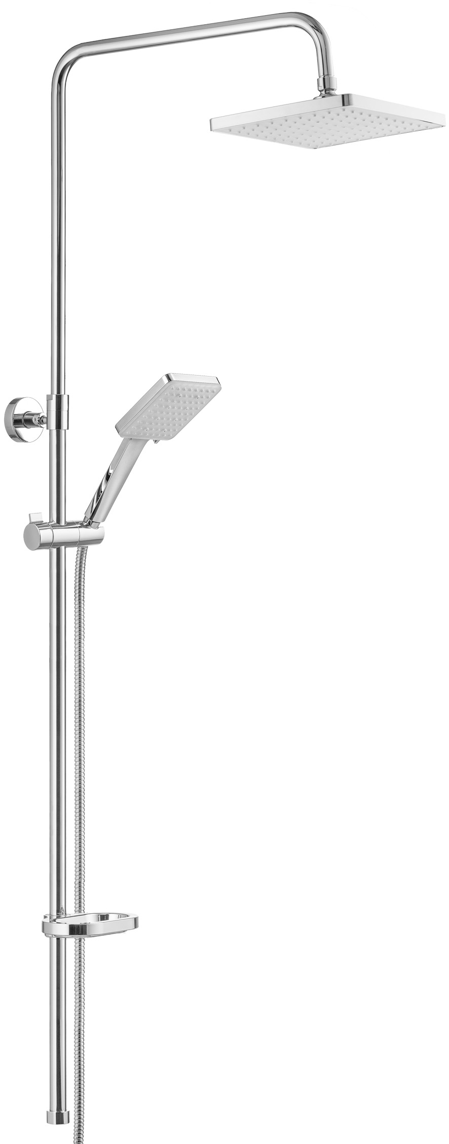 Душевая стойка Swedbe Calypso хром  5076 - 1