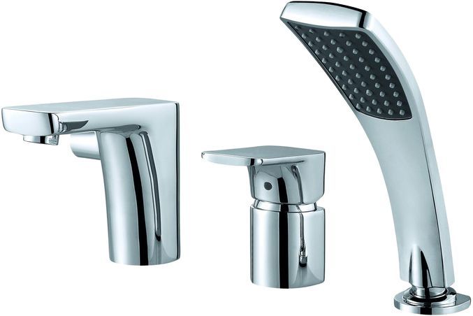 Смеситель D&K Berlin Freie DA1434901 на борт ванны - 0