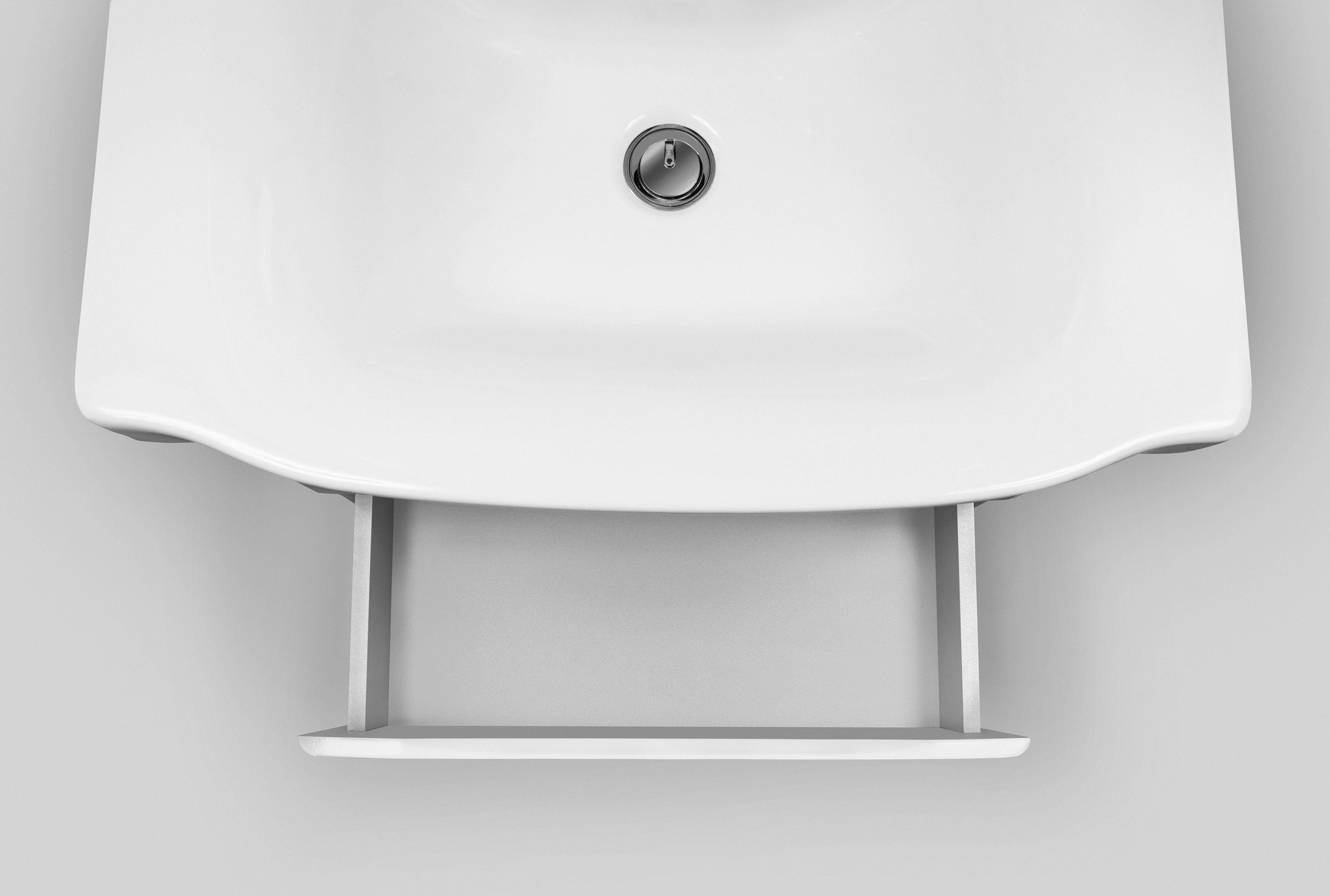 Тумба для комплекта Am.Pm Like 80 подвесная, белый глянец M80FHX0802WG - 6