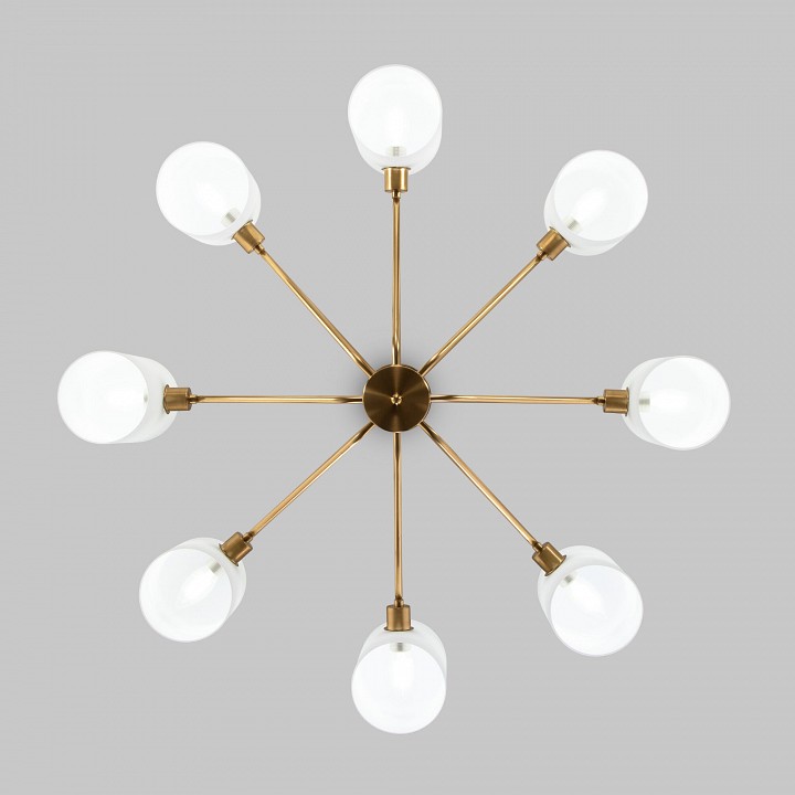 Люстра на штанге Eurosvet Bambola 60157/8 латунь - 1