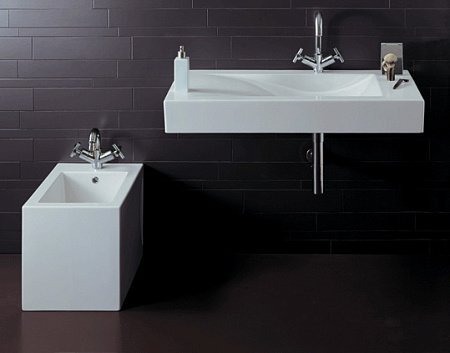 Раковина подвесная Simas Frozen 100 белая FZ12 bi - 1