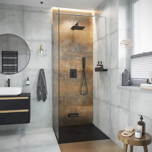 Душевой комплект Excellent Keria черный матовый AREX.SET.2048BL - 1