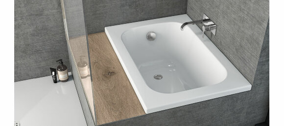 Акриловая ванна Kolpa San Mini 100х70 белая 5810-01 - 1