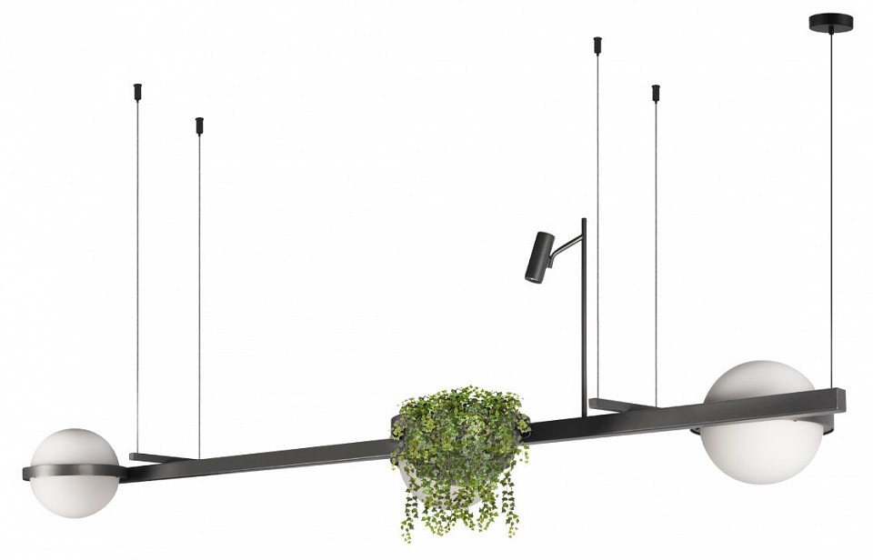 Подвесной светильник Loft it Jardin 10121/C Dark grey - 0