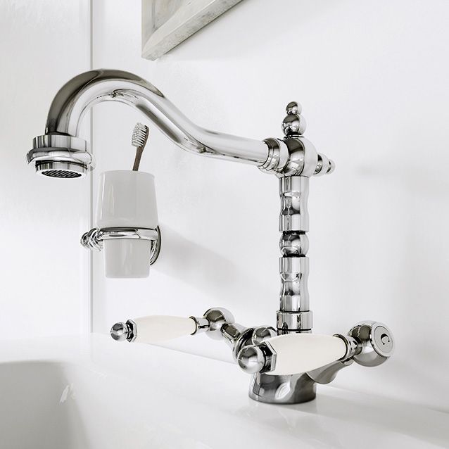 Смеситель для раковины Webert Dorian хром  DO700302015 - 1