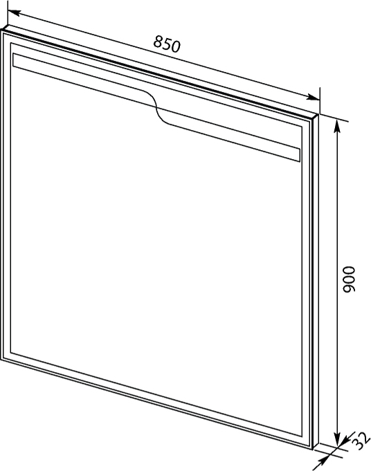 Мебель для ванной Aquanet Модена 85 - 13