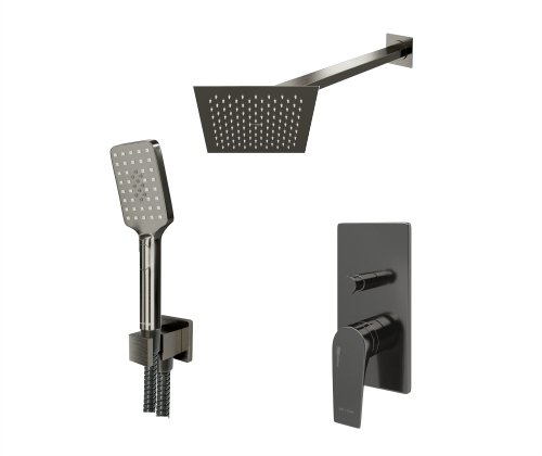 А84202 Встраиваемый комплект для душа с верхней душевой насадкой и лейкой A84202 - 0