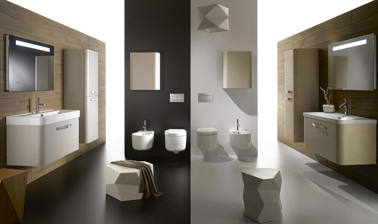 Зеркало Jacob Delafon Replay EB1160 80 см с часами EB1160-NF - 1